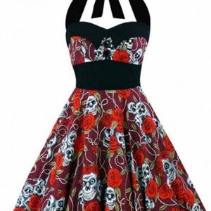 Retro skull free new small